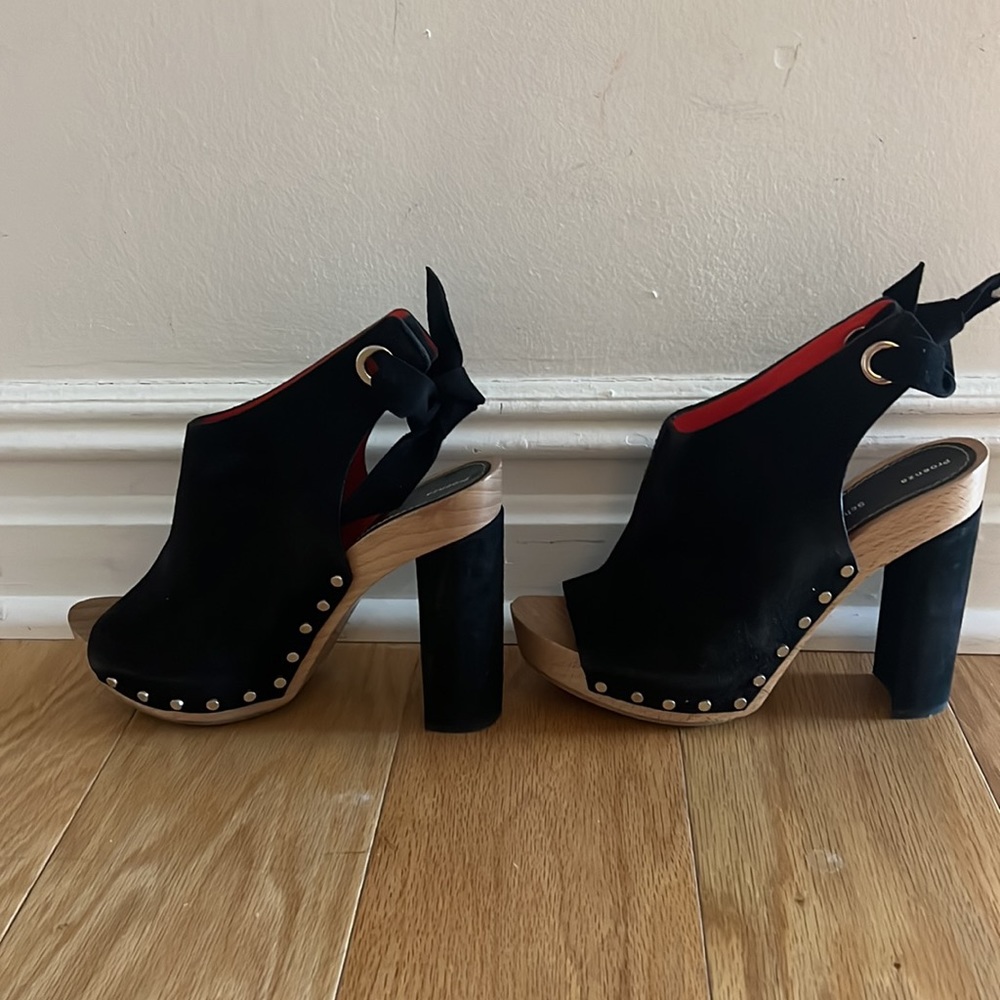 Proenza Schouler Suede Heels size